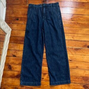 J. Crew Pleated Trouser Jeans - Size 27
